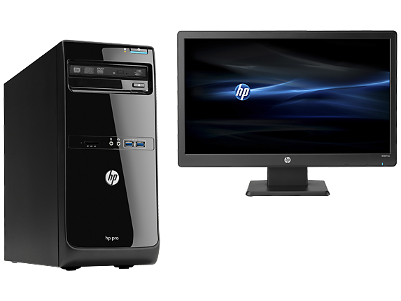 HP Pro 3500 Microtower PC Bundle