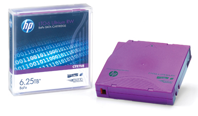 HPE LTO-6 Ultrium 6.25TB BaFe RW Data Cartridge