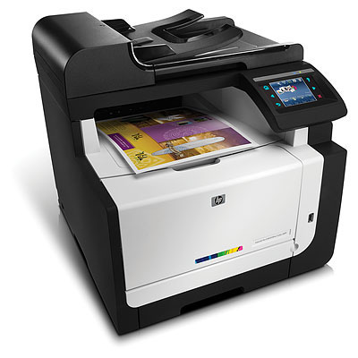 HP LaserJet Pro CM1415fnw Color Multifunction Printer 