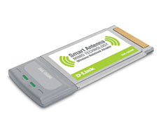 DLink Super G with MIMO Wireless Notebook Adapter