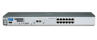 HP Hewlett Packard Procurve 12 Port 10/100 Ethernet Switch